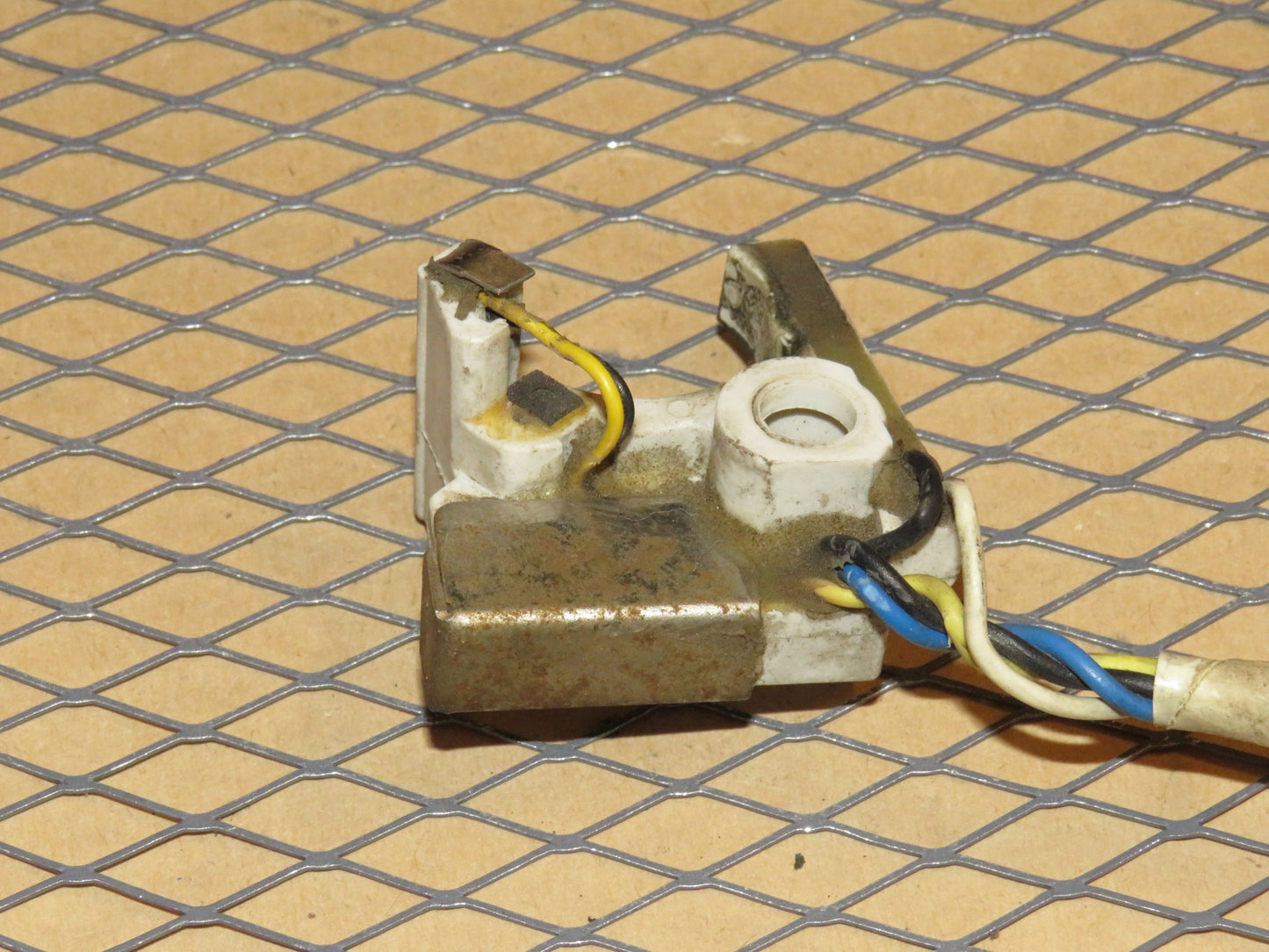 87 88 89 Nissan 300zx OEM Exterior Door Handle Lock Cylinder Sensor & Harness - Left