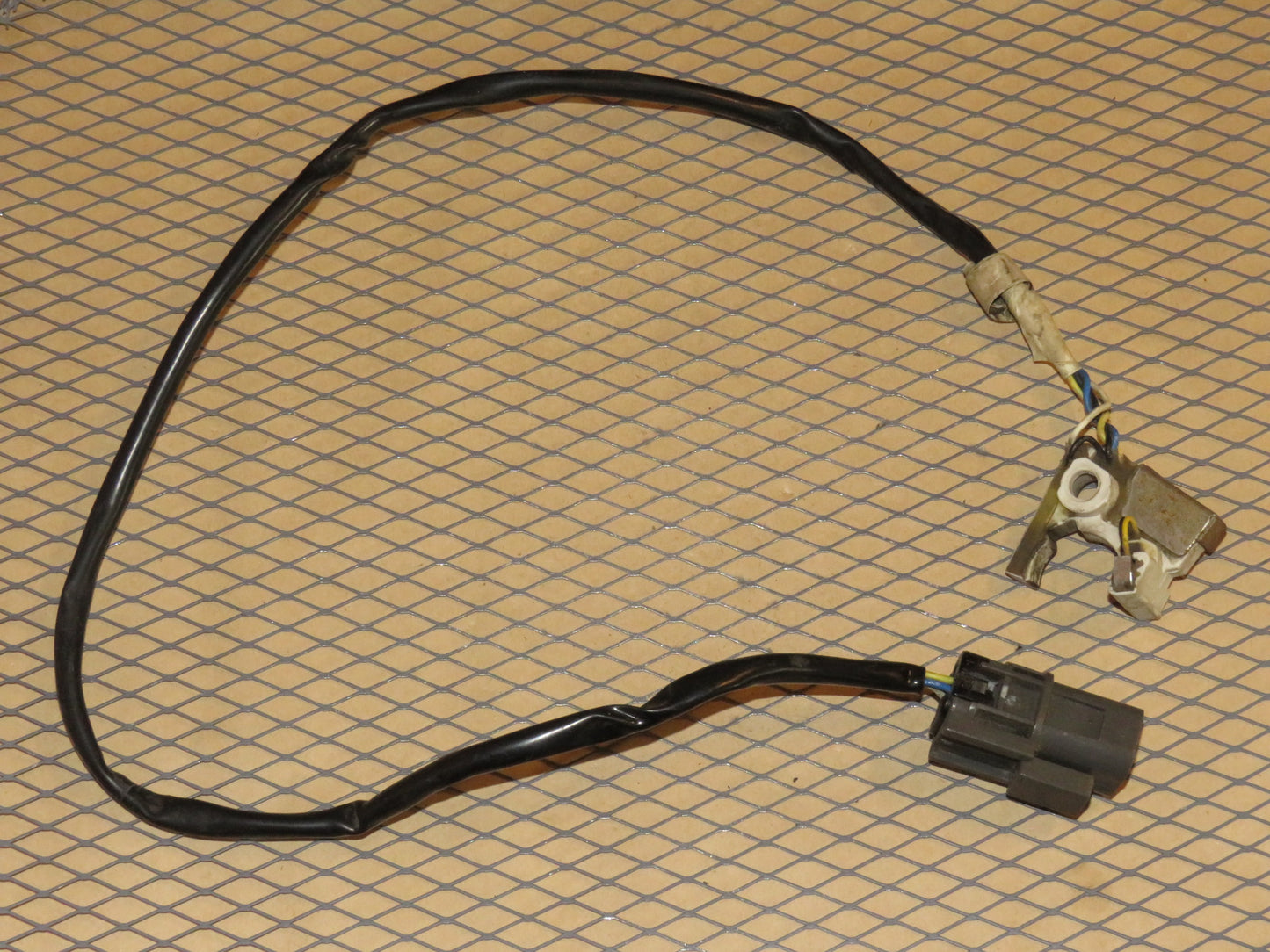 87 88 89 Nissan 300zx OEM Exterior Door Handle Lock Cylinder Sensor & Harness - Left