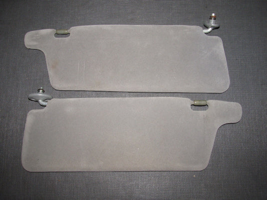 88 89 Honda CRX OEM D15B2 Sun Visor Set