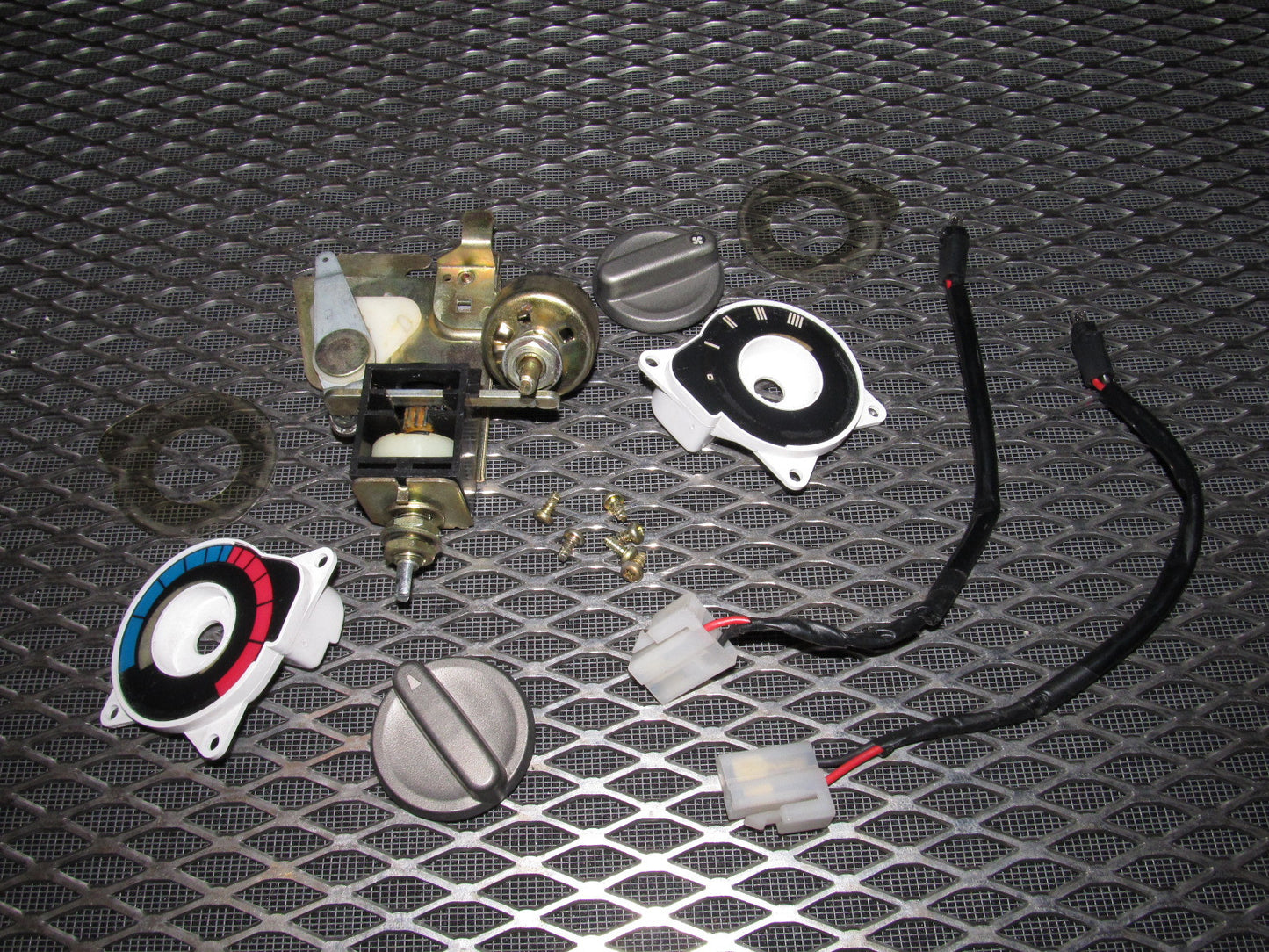 84 85 Mazda RX7 OEM Climate Control Switch - Set