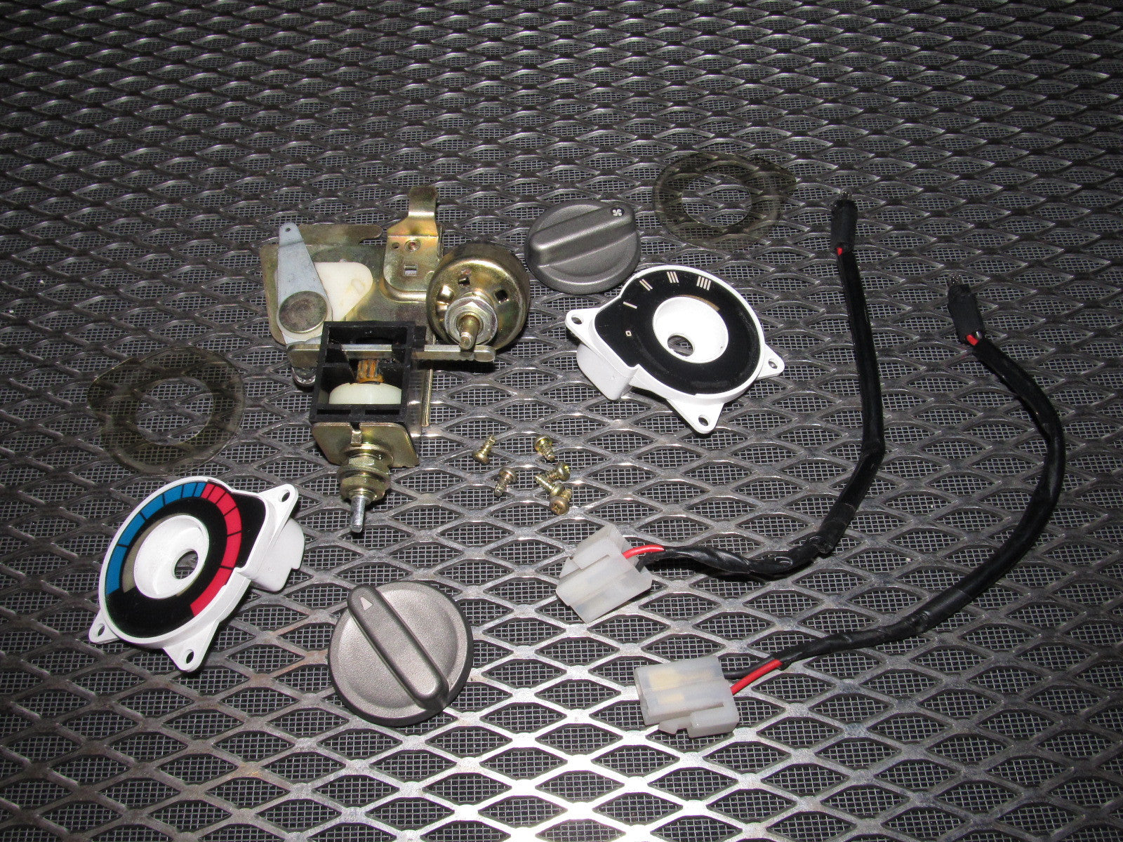 84 85 Mazda RX7 OEM Climate Control Switch - Set