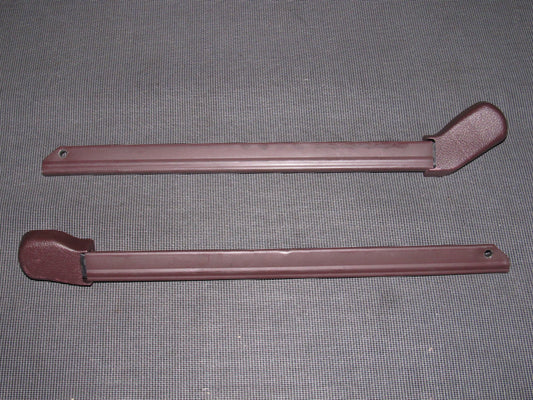 86 87 88 Toyota Supra OEM Seat Belt Buckle Stopper - Set