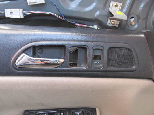 97 98 99 00 01 Honda Prelude OEM Interior Door Handle & Bezel Trim Cover - Left