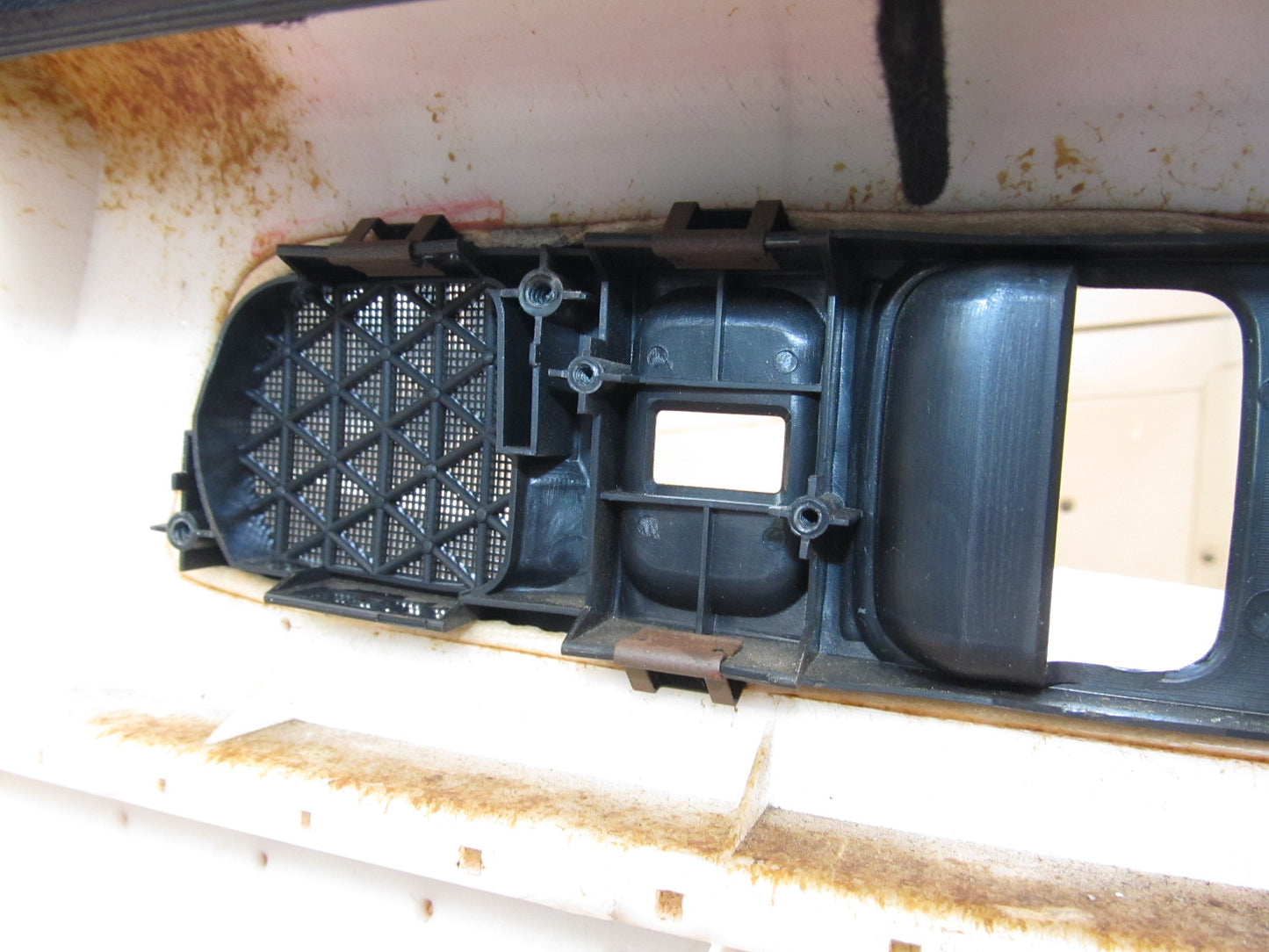 97 98 99 00 01 Honda Prelude OEM Interior Door Handle & Bezel Trim Cover - Left