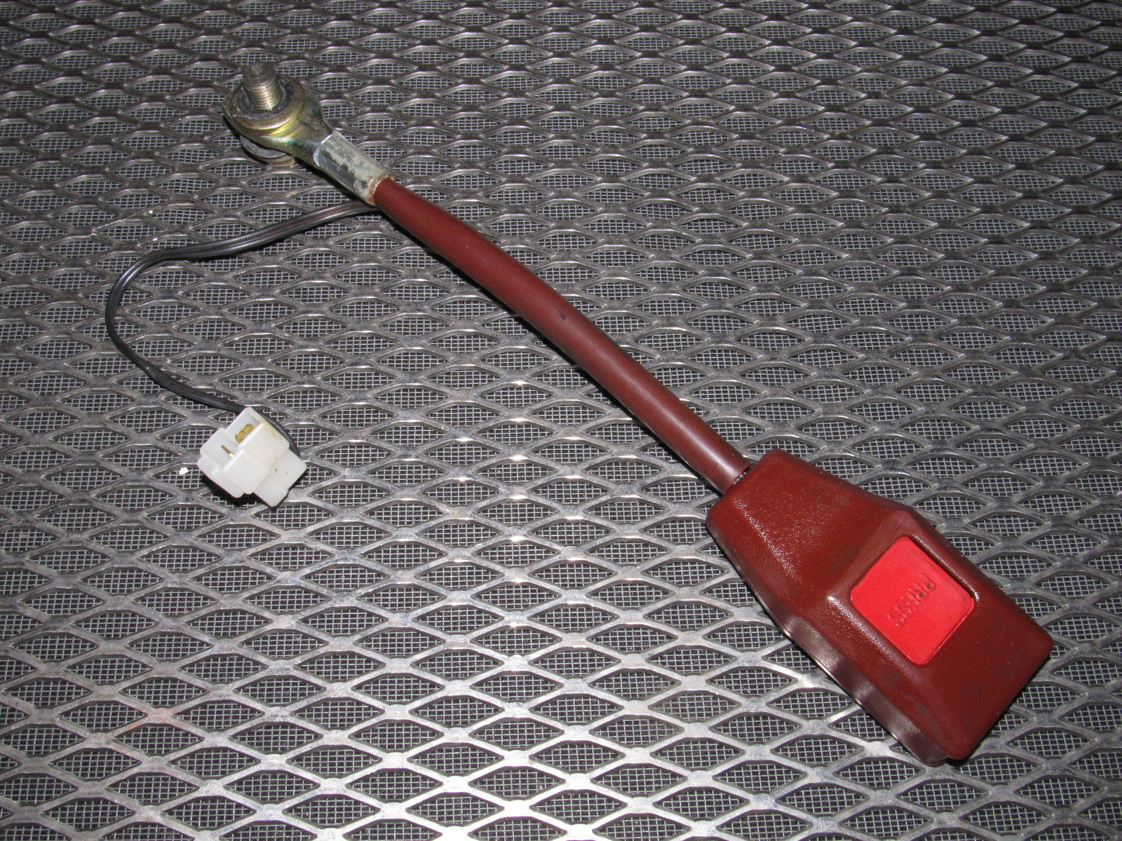 84 85 Mazda RX7 OEM Front Seat Belt Buckle - Left