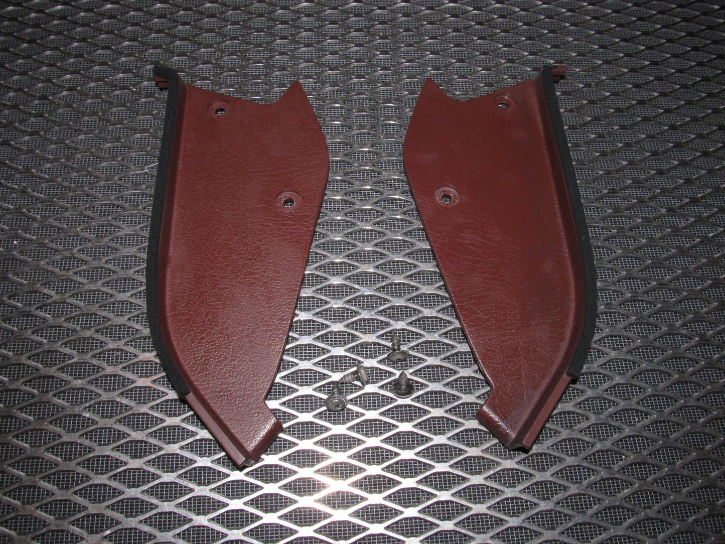 84 85 Mazda RX7 OEM Dash Side Cover Set