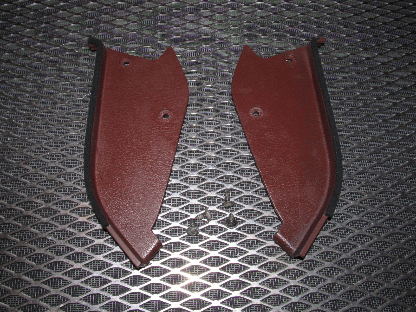 84 85 Mazda RX7 OEM Dash Side Cover Set