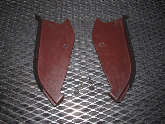 84 85 Mazda RX7 OEM Dash Side Cover Set
