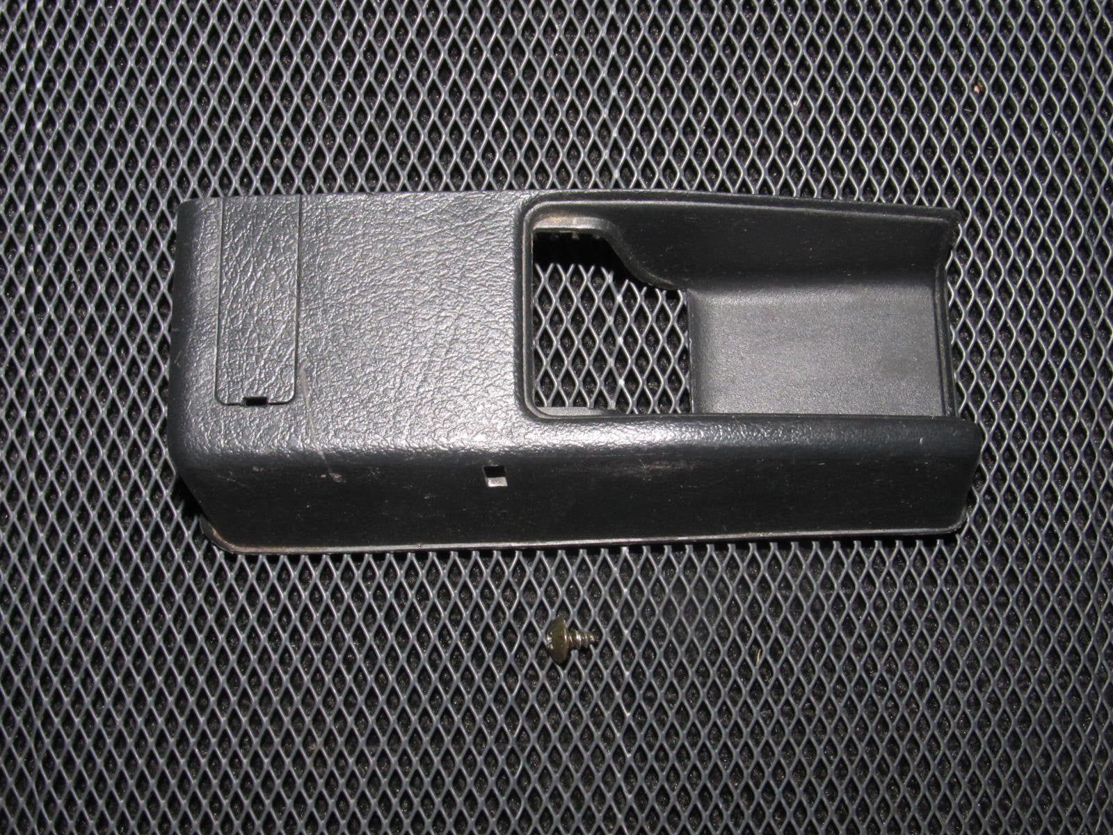 90-93 Acura Integra OEM Black Trunk & Gas Door Release Switch Cover Bezel Trim