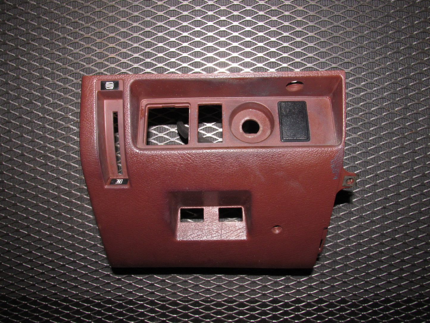 84 85 Mazda RX7 OEM Dash Mirror Choke Dimmer Switch Panel Cover