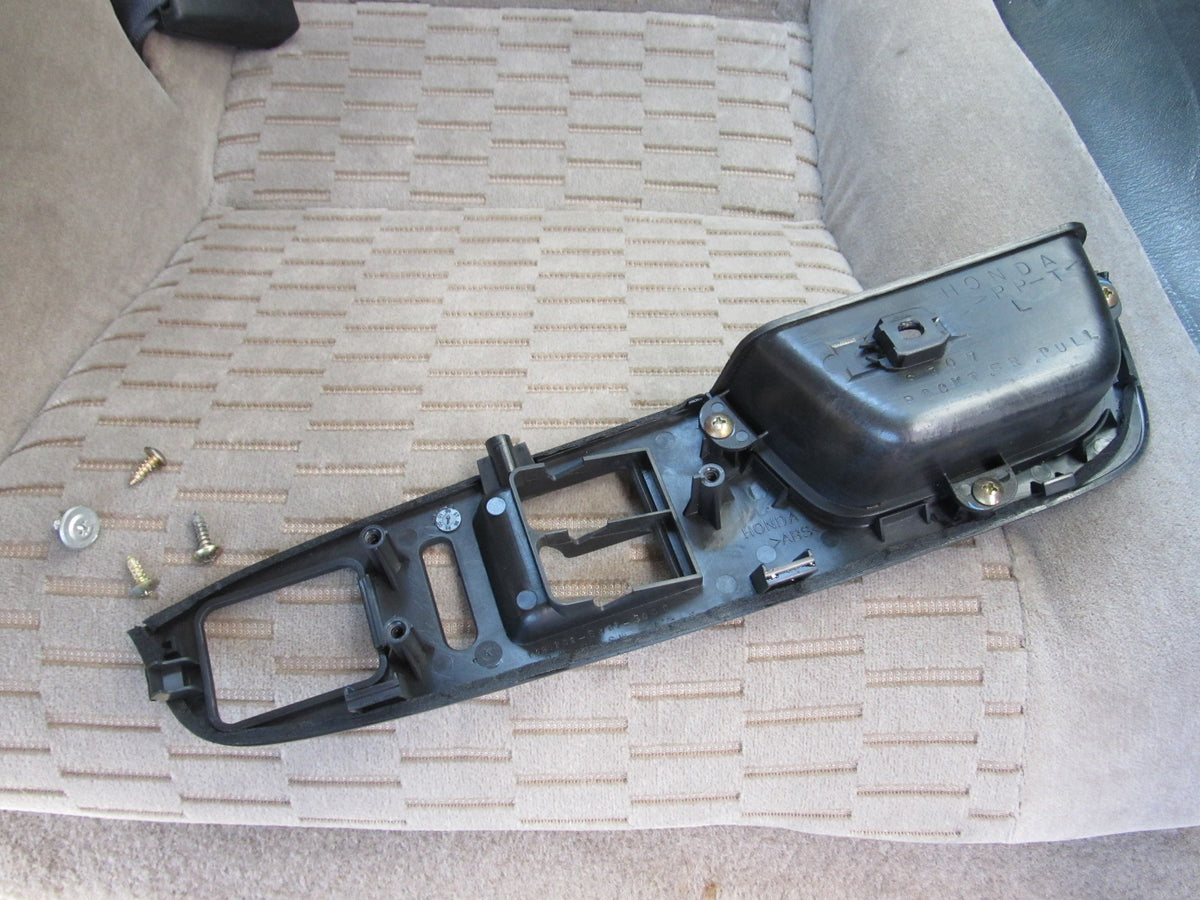 97 98 99 00 01 Honda Prelude OEM Mirror & Window Switch Bezel Trim - Left
