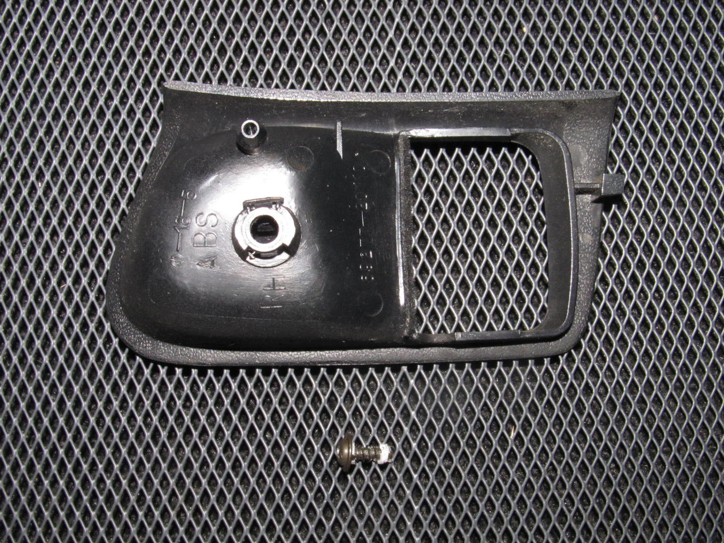 90-93 Toyota Celica OEM Black Interior Door Handle Bezel - Passenger Side - Right