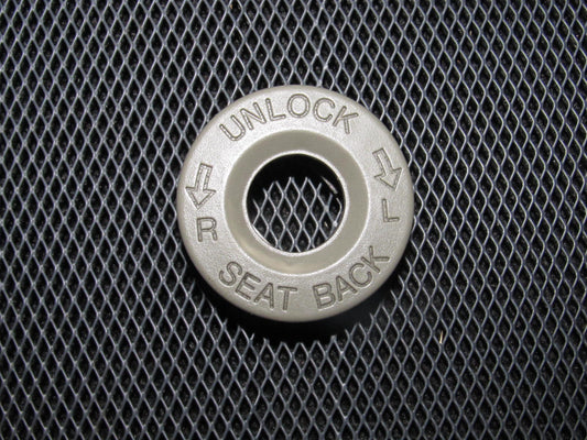 96-00 Honda Civic OEM Tan Rear Seat Lock Bezel Trim