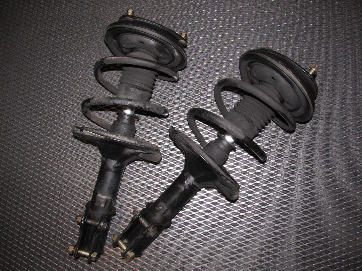 94 95 96 97 Mitsubishi 3000GT OEM Shock Strut & Springs Assembly - Front Set