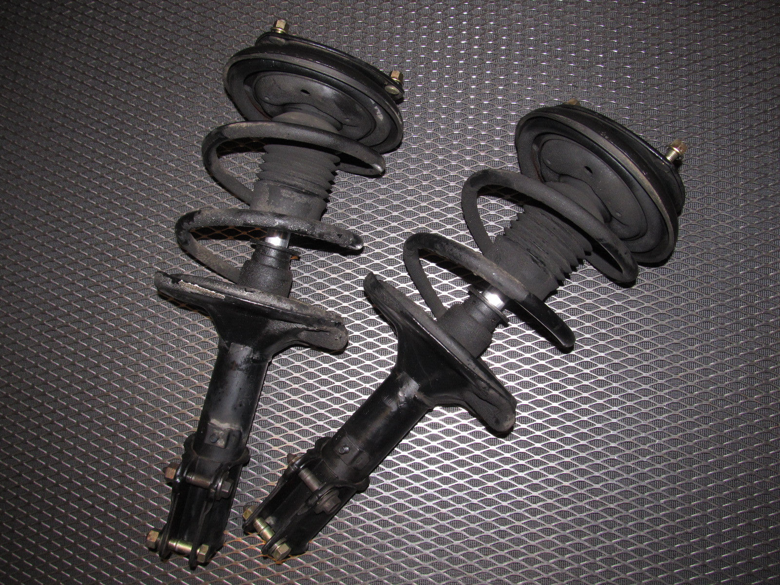 94 95 96 97 Mitsubishi 3000GT OEM Shock Strut & Springs Assembly - Front Set