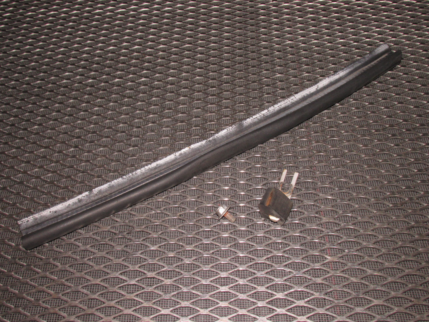 84 85 Mazda RX7 OEM Hood Stopper & Stripping