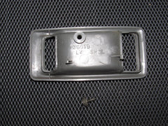 88-91 Honda CRX OEM Gray Interior Door Handle Bezel Cover Trim - Driver Side - Left