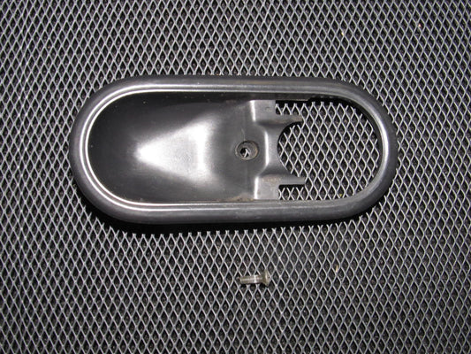 90-93 Mazda Miata OEM Black Interior Door Handle Bezel - Passenger Side - Right