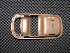 90-96 Nissan 300zx OEM Brown Interior Door Handle Bezel Trim Cover - Driver Side - Left
