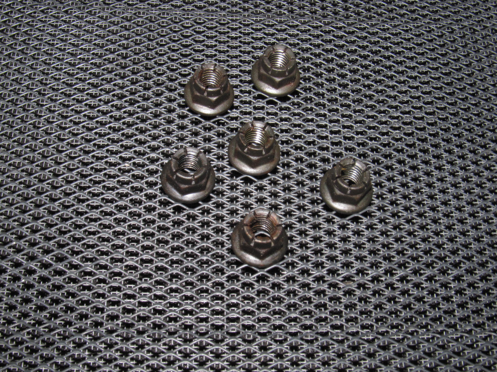 88 89 Honda CRX OEM D15B2 Exhaust Manifold Bolt Set