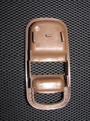 90-96 Nissan 300zx OEM Brown Interior Door Handle Bezel Trim Cover - Passenger Side - Right