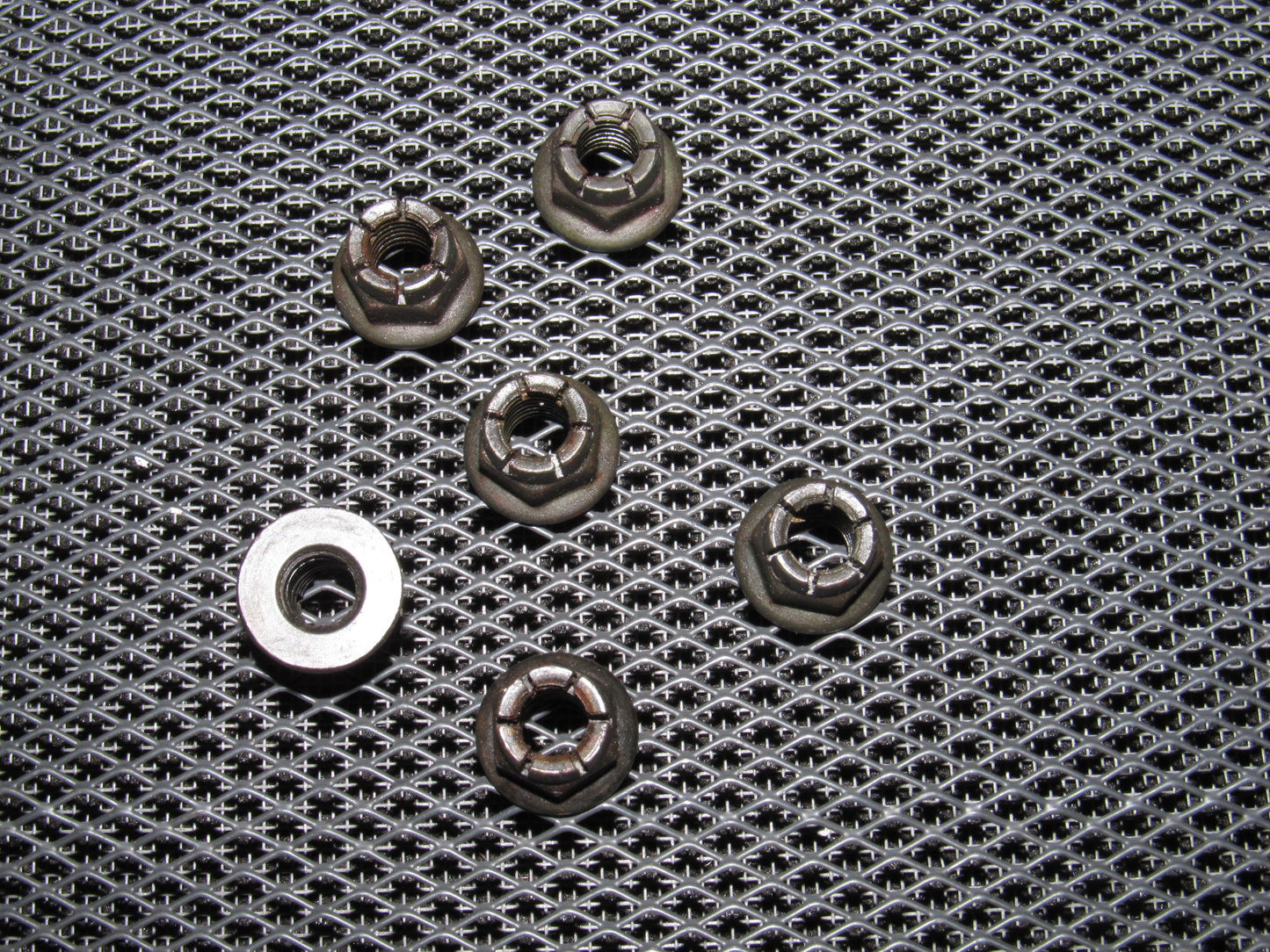 88 89 Honda CRX OEM D15B2 Exhaust Manifold Bolt Set