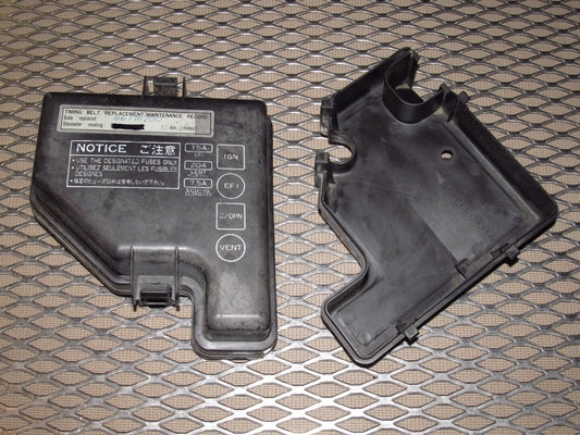 91 92 93 94 95 Toyota MR2 OEM Engine Fuse Box Cover