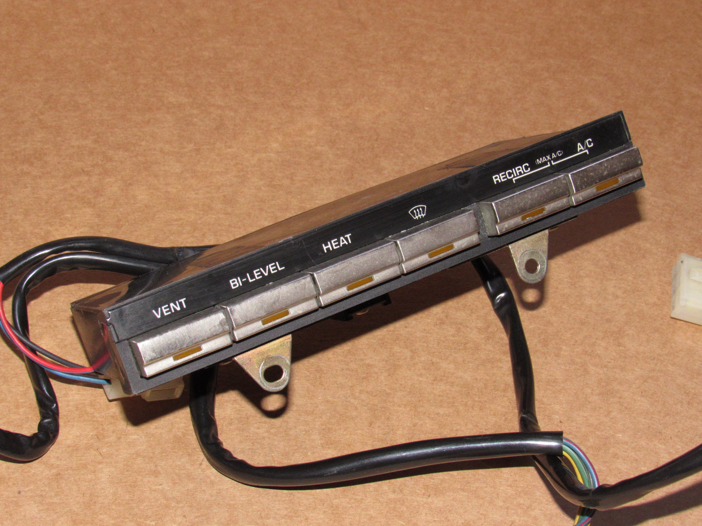 84 85 Mazda RX7 OEM A/C Heater Temperature Digital Climate Control Unit84 85 Mazda RX7 OEM A/C Heater Temperature Digital Climate Control Unit