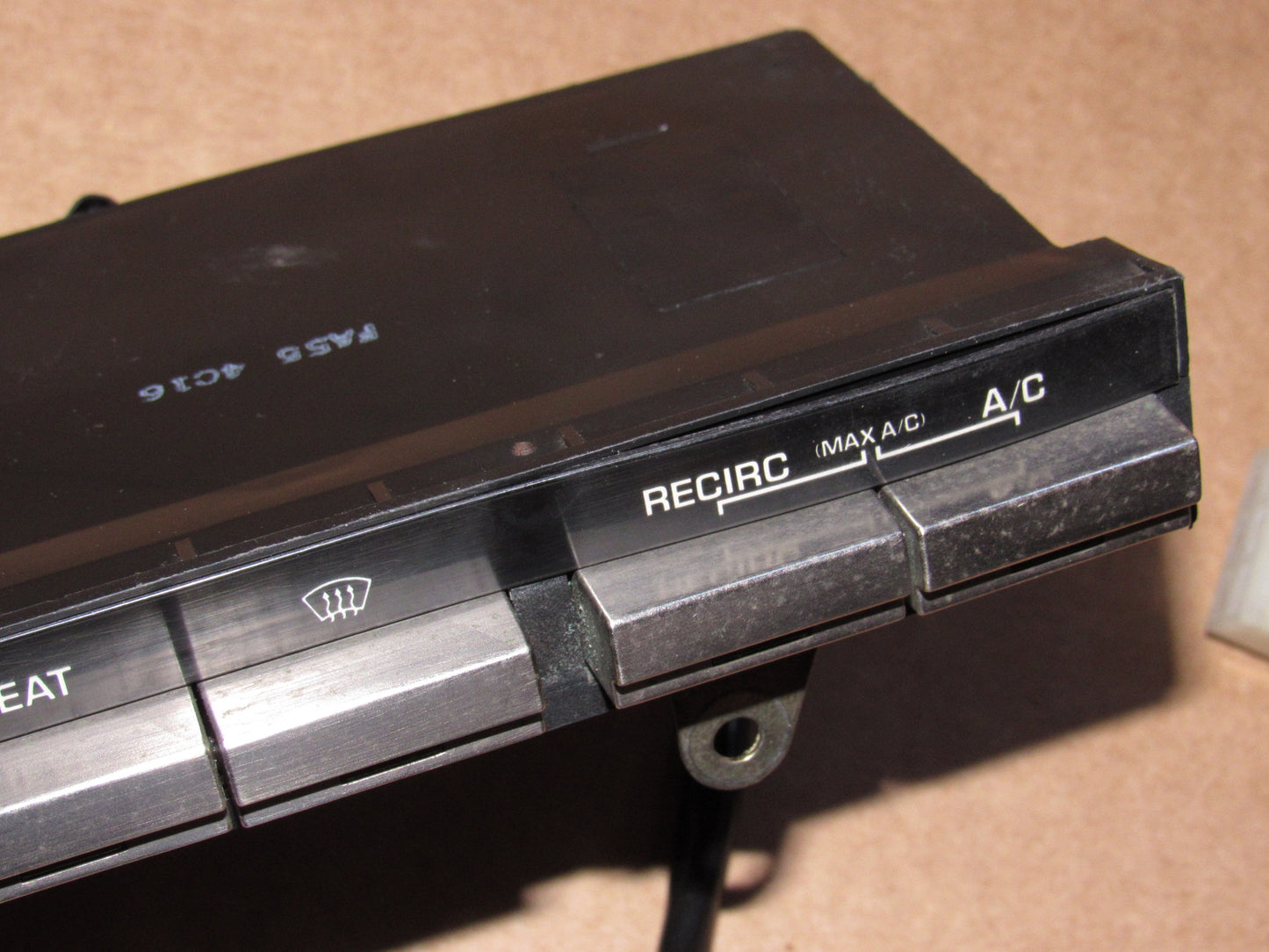 84 85 Mazda RX7 OEM A/C Heater Temperature Digital Climate Control Unit