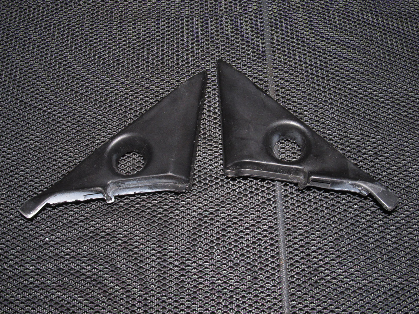 88 89 Honda CRX OEM D15B2 Interior Side Mirror Trim Set