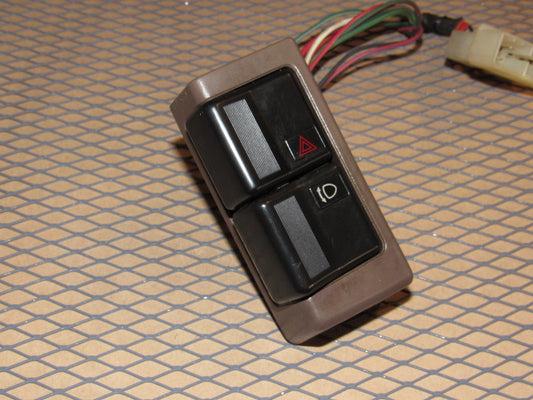 84 85 Mazda RX7 OEM Hazard Light & Headlight Retractor Pop Up Switch