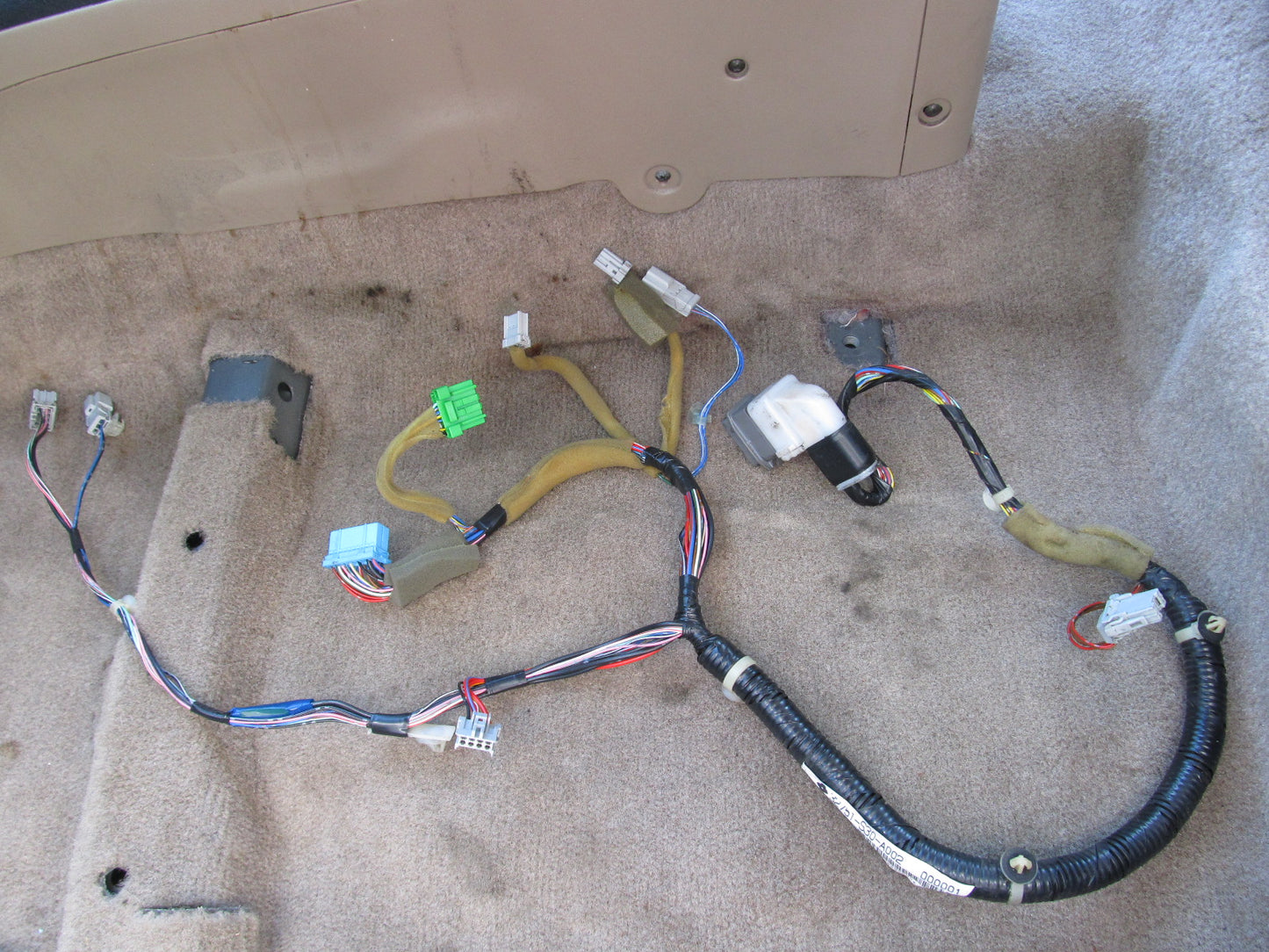 97 98 99 00 01 Honda Prelude OEM Door Wiring Harness - Left