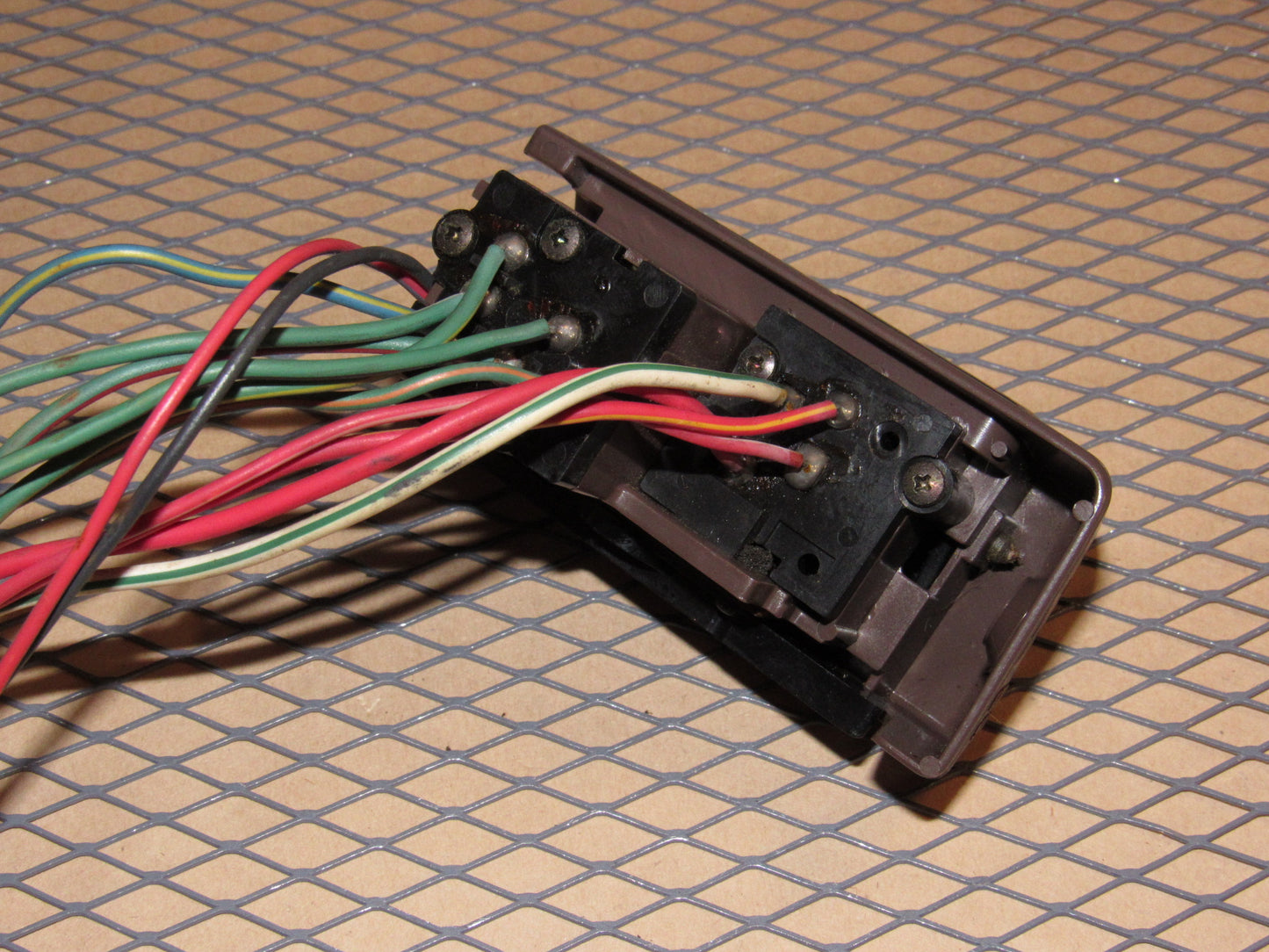 84 85 Mazda RX7 OEM Hazard Light & Headlight Retractor Pop Up Switch