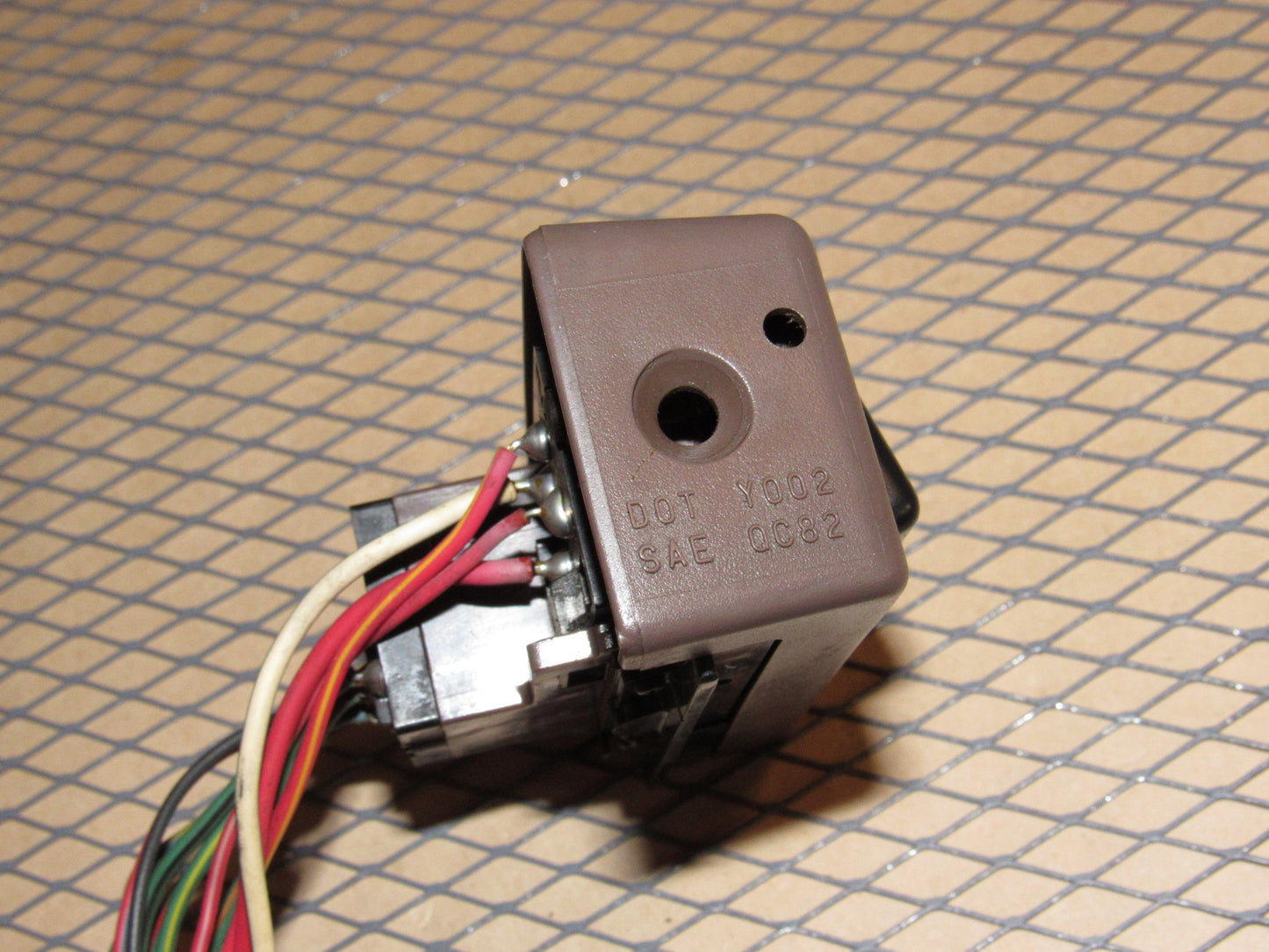 84 85 Mazda RX7 OEM Hazard Light & Headlight Retractor Pop Up Switch