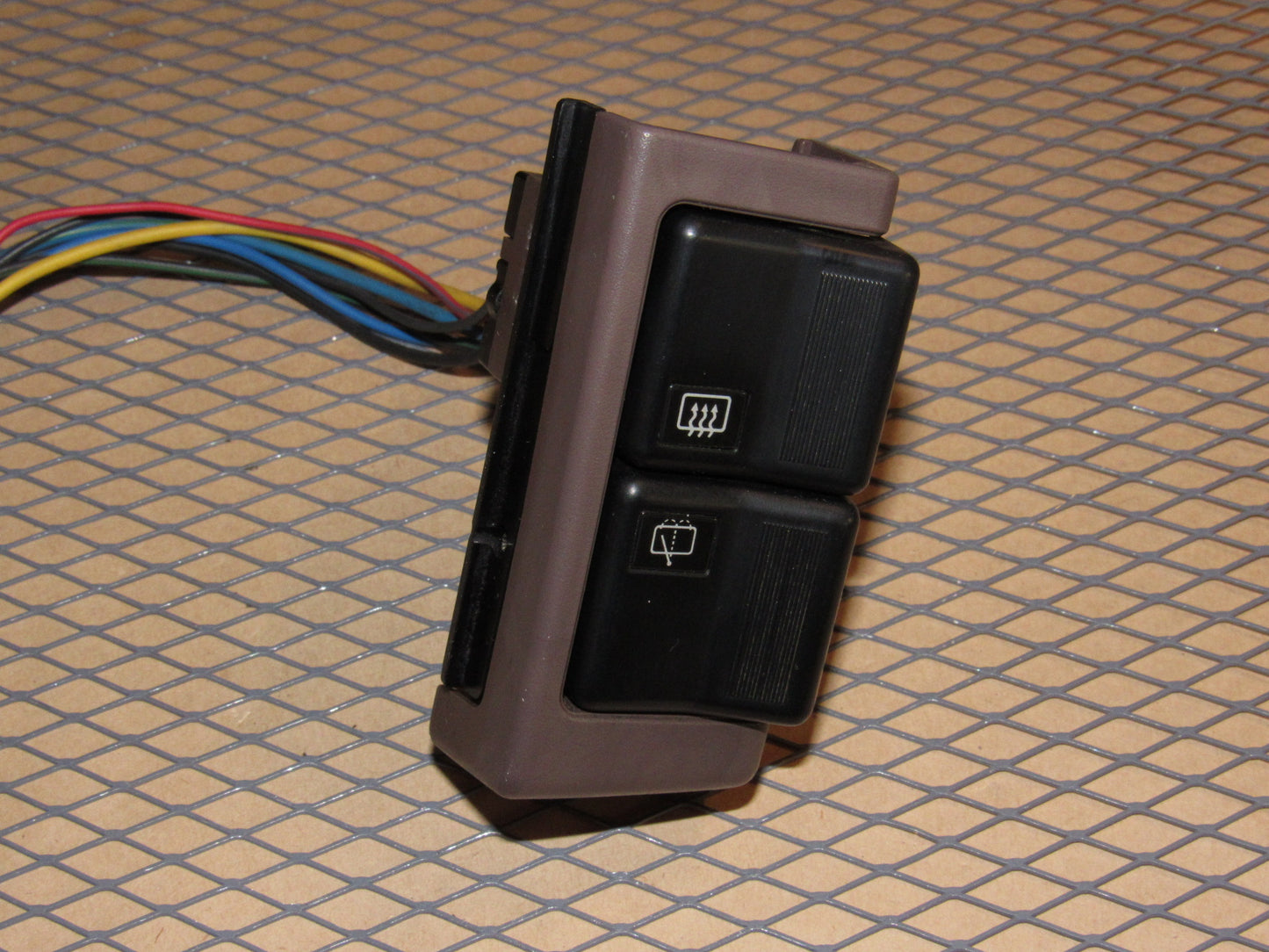 84 85 Mazda RX7 OEM Rear Defroster & Wiper Switch