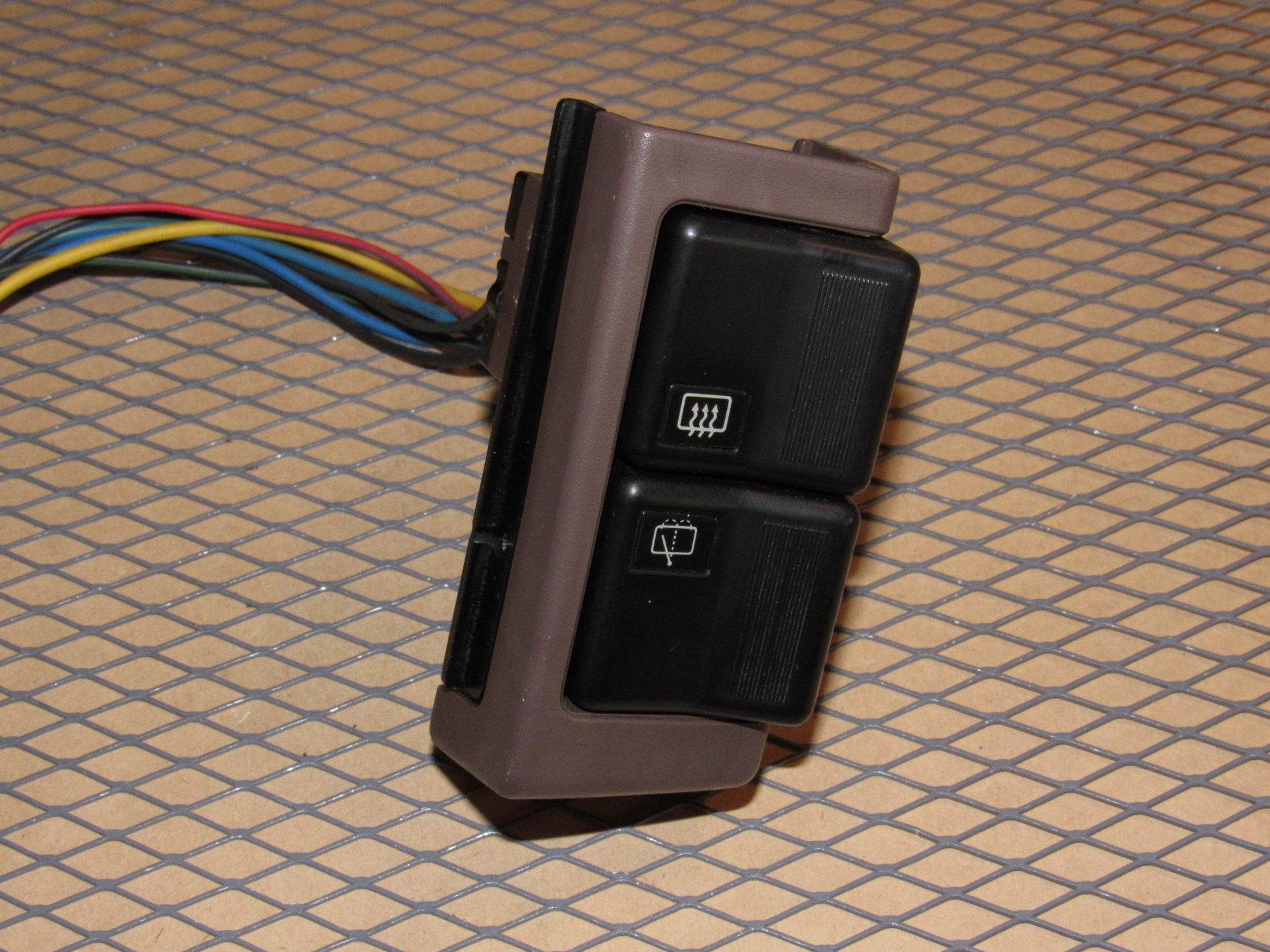 84 85 Mazda RX7 OEM Rear Defroster & Wiper Switch