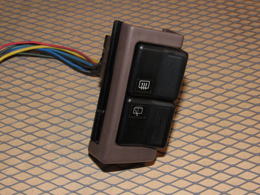 84 85 Mazda RX7 OEM Rear Defroster & Wiper Switch