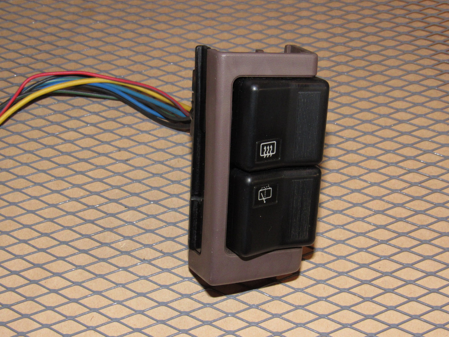 84 85 Mazda RX7 OEM Rear Defroster & Wiper Switch