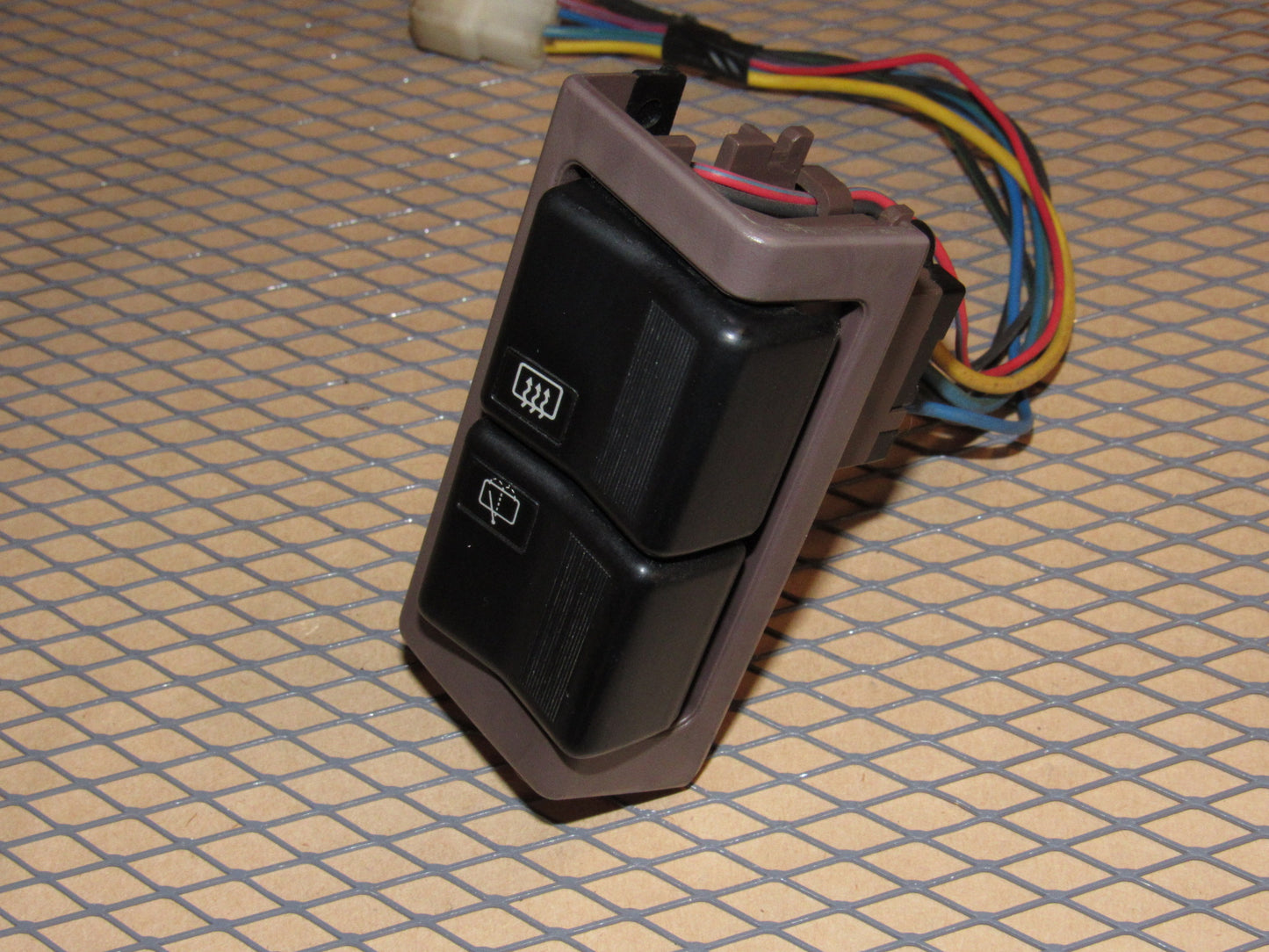 84 85 Mazda RX7 OEM Rear Defroster & Wiper Switch