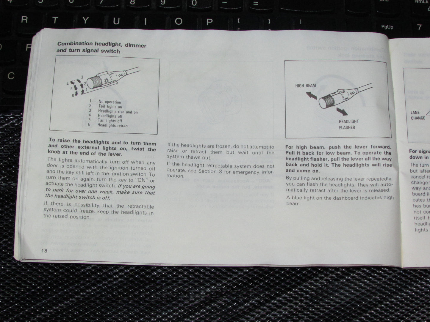 Toyota Celica (1985) Owners Manual