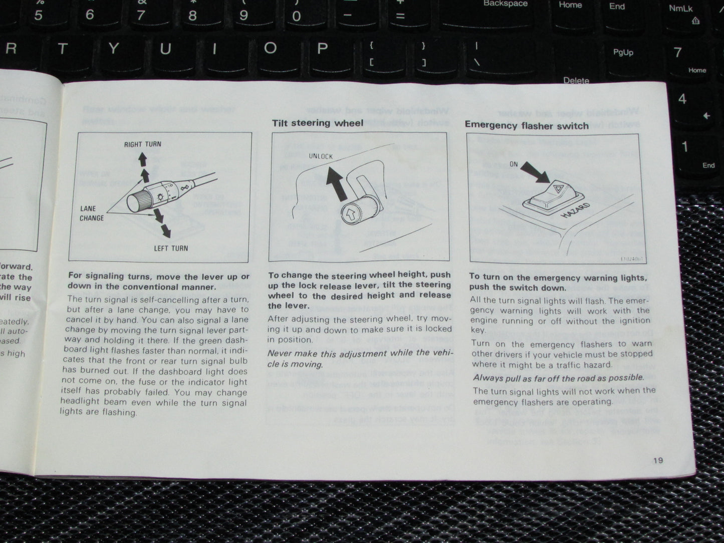 Toyota Celica (1985) Owners Manual