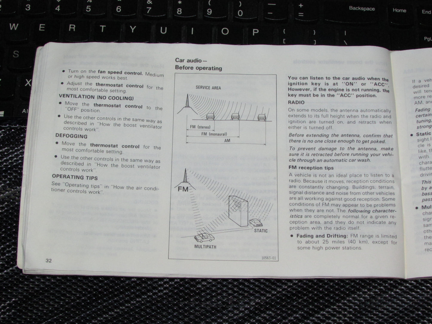 Toyota Celica (1985) Owners Manual