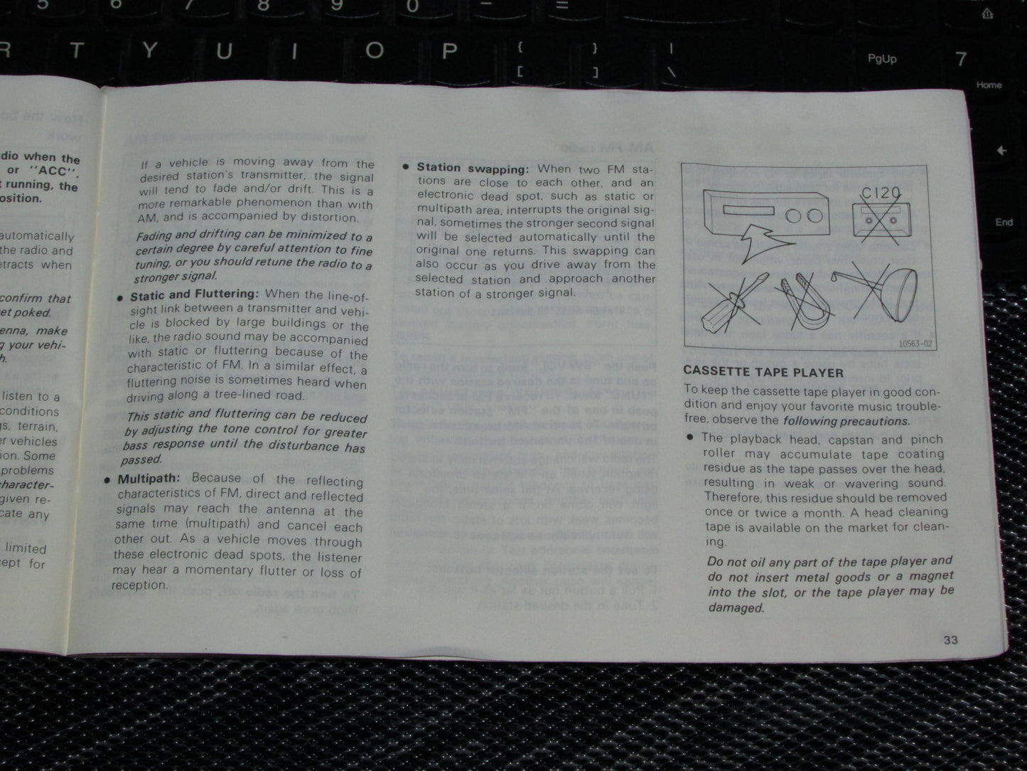 Toyota Celica (1985) Owners Manual