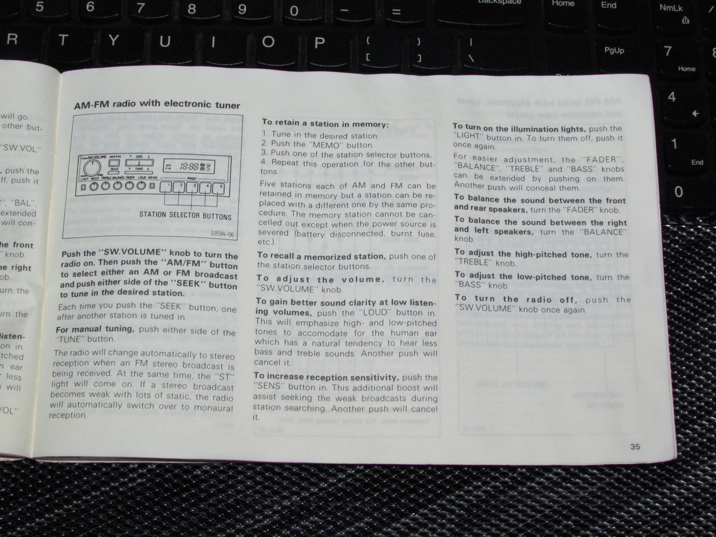 Toyota Celica (1985) Owners Manual