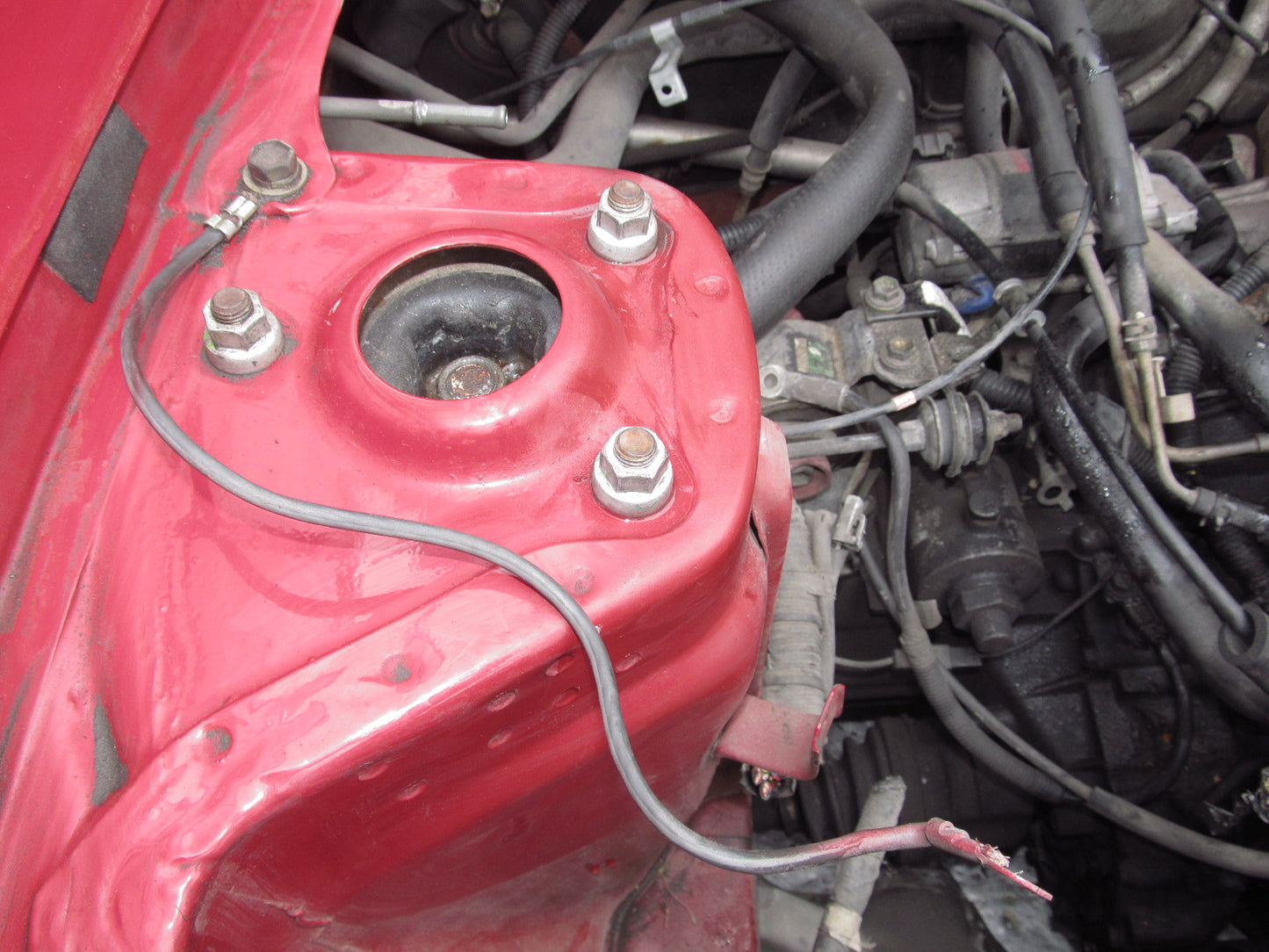 91 92 93 94 95 Toyota MR2 OEM Chassis Rear Shock Tower