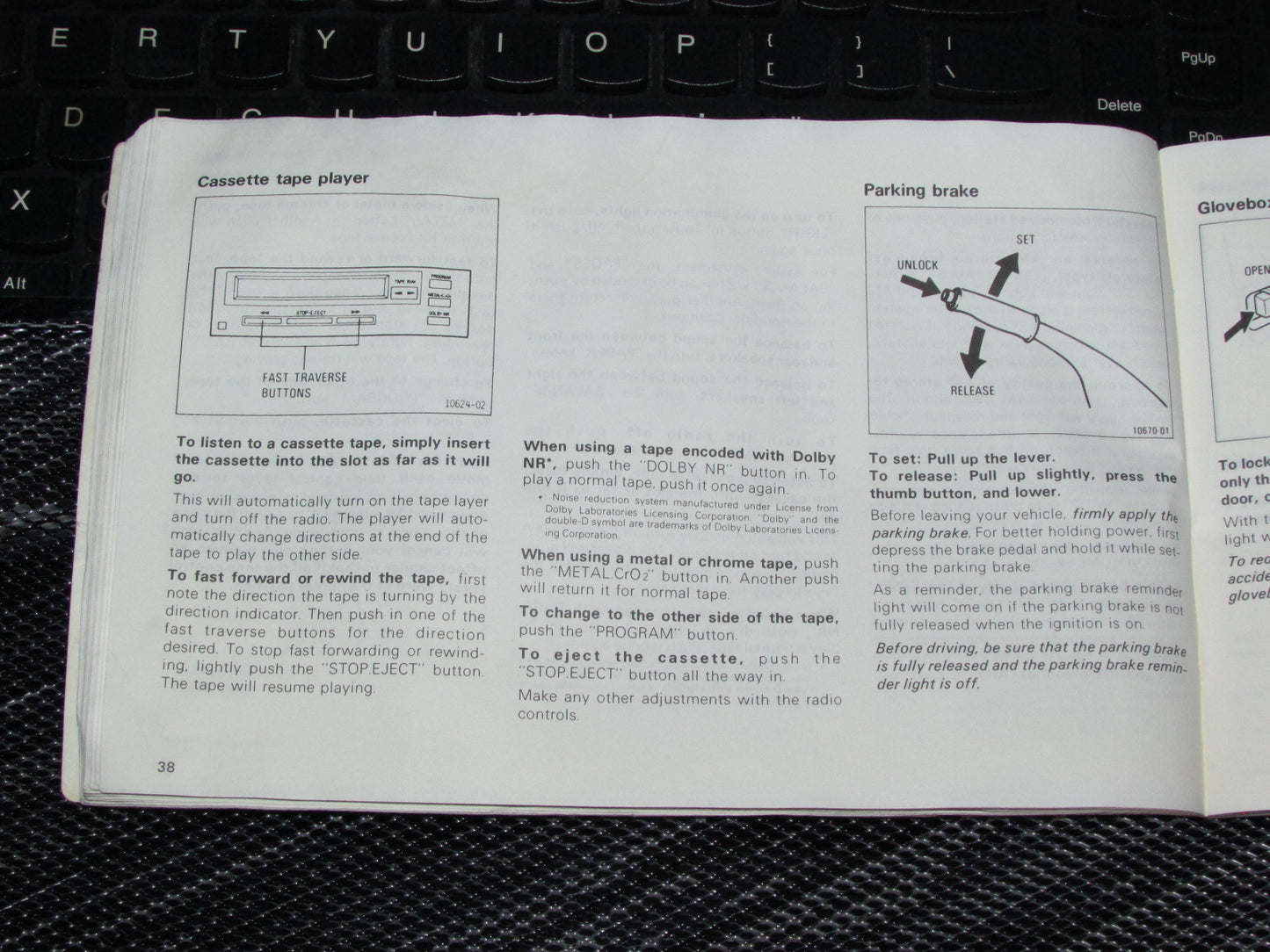 Toyota Celica (1985) Owners Manual