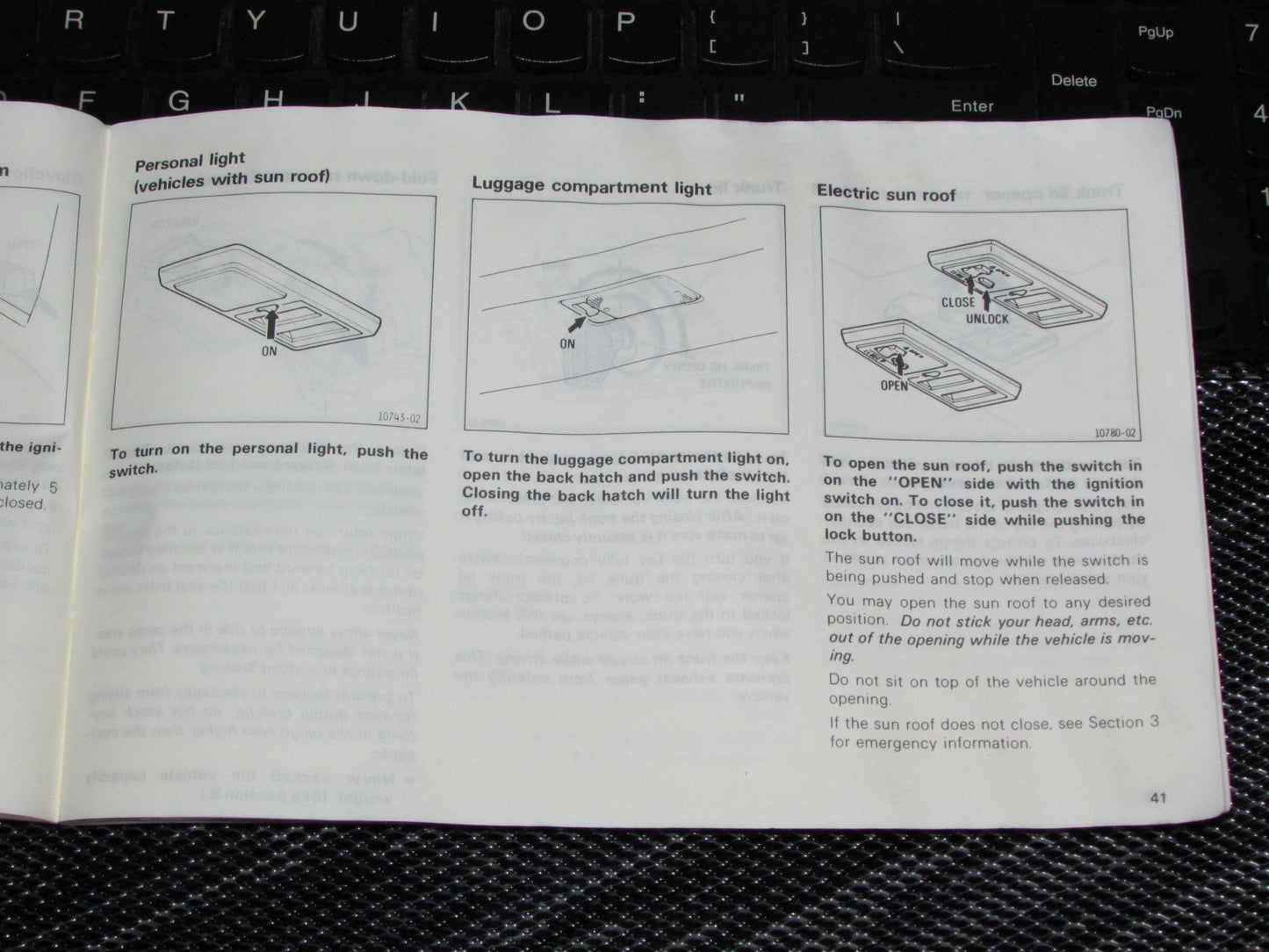 Toyota Celica (1985) Owners Manual