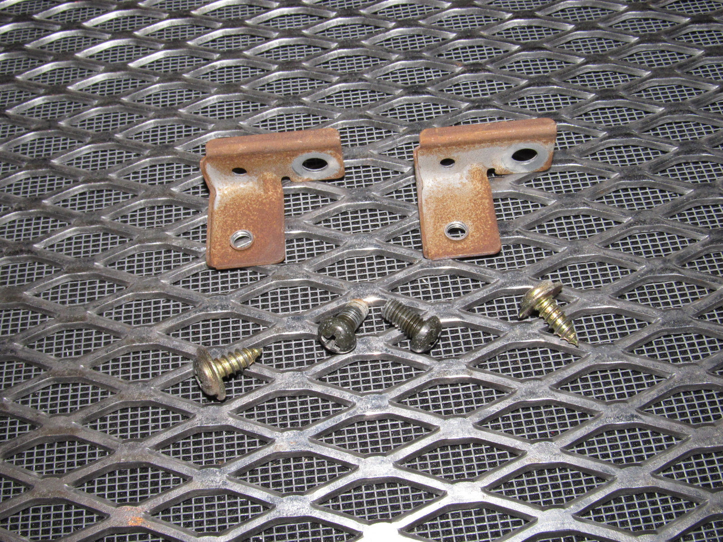 84 85 Mazda RX7 OEM Speedometer Bezel Cover Mounting Tab