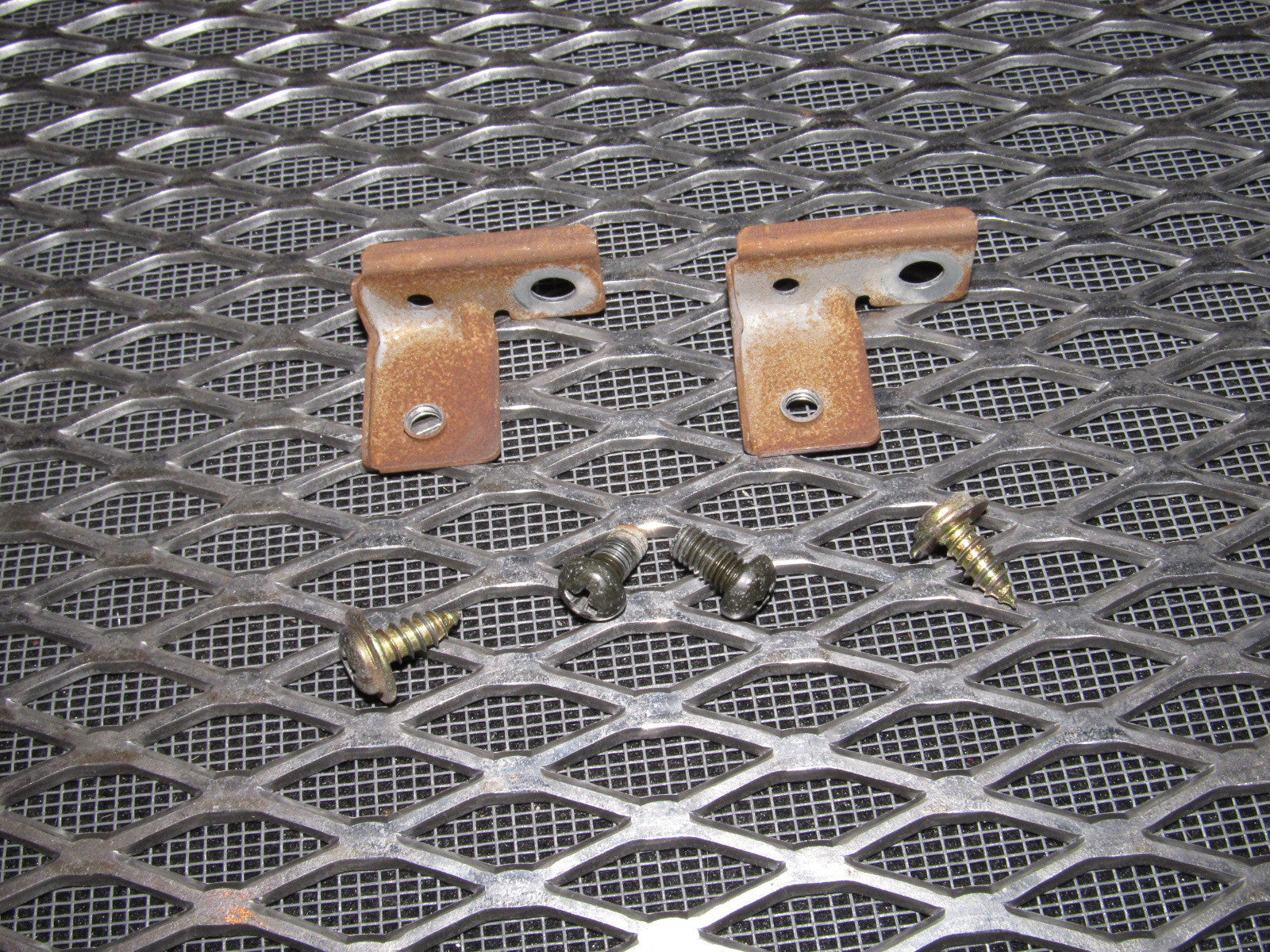 84 85 Mazda RX7 OEM Speedometer Bezel Cover Mounting Tab