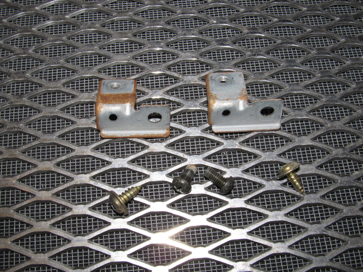 84 85 Mazda RX7 OEM Speedometer Bezel Cover Mounting Tab